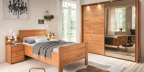 Schlafzimmer modern Schlafzimmer klassisch Lido Erle Spiegel